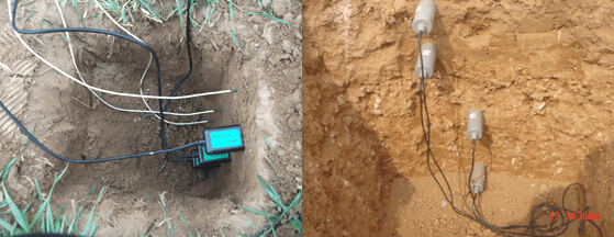 墑情自動監(jiān)測儀器安裝現(xiàn)場二 墑情自動監(jiān)測儀器安裝現(xiàn)場二