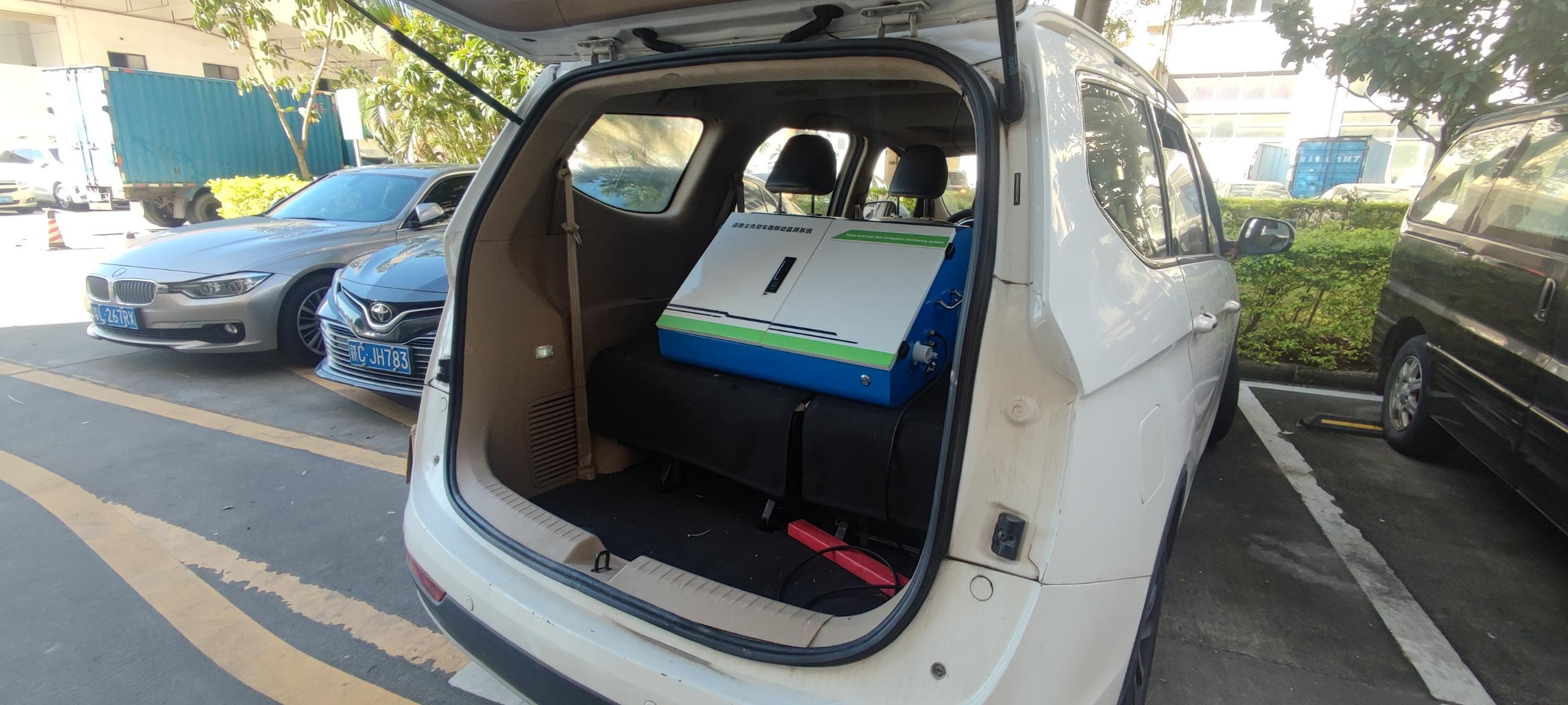 道路積塵負荷車載移動監(jiān)測系統(tǒng)