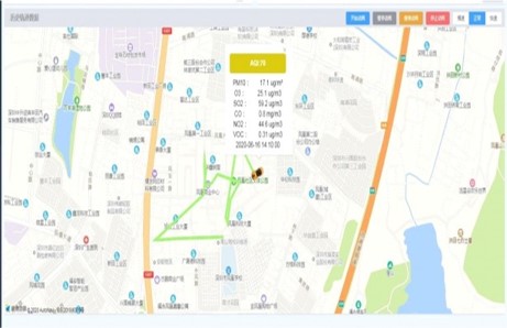 車(chē)載揚(yáng)塵監(jiān)測(cè)在線系統(tǒng)設(shè)備