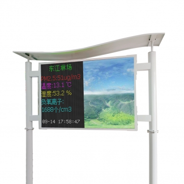 多點\視頻負氧離子在線監測系統